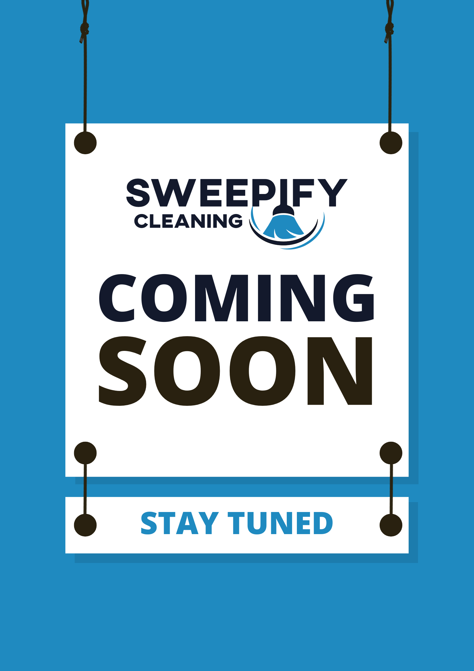 Sweepify Cleaning. Coming soon.